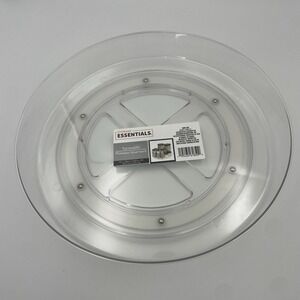 Turntable‎ Spice/Medicine Organizer 10" Clear Lazy Susan- New With Tags